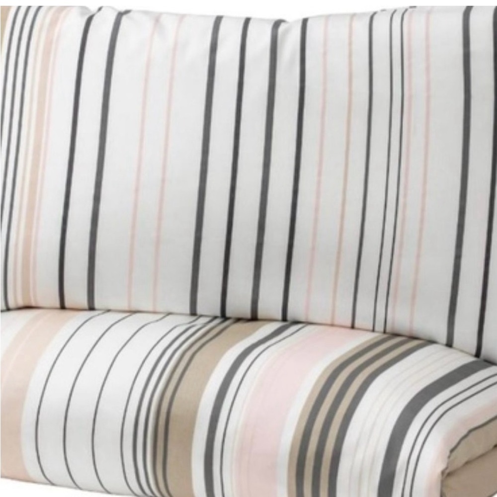 IKEA FULL/QUEEN DUVET COVER SET WITH PILLOW CASES